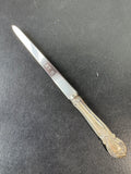 Engraved Sterling Silver Letter Opener