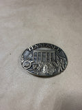 (A) Solid Brass Tennessee Belt Buckle