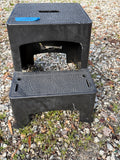 Black Plastic Step Stool