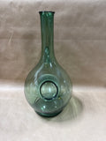 Italian Green Blown Glass Ice Chiller Decanter (B)