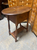 Petite Oval Table with Drawer
