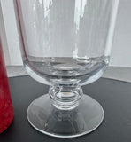 Colonial Williamsburg Style Pedestal Hurricane with Flameless Candle (WORKS)