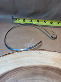 (A) Silver Collar Necklace