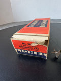 No. 2620 Floodlight Car Vintage Lionel Train with Electric Couplers for “O” Gauge Track with Box NO FLOODLIGHT