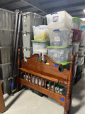 Double Bed with Metal Frame