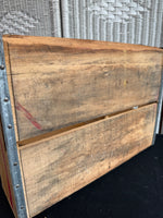 (B) 5-Slot Vintage Coca Cola Wooden Crate (2 AVAILABLE—PRICED INDIVIDUALLY AT $25 EACH)