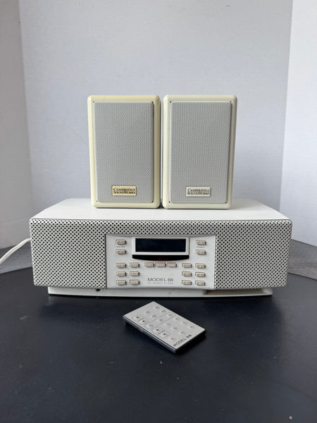 Henry Kloss Model 88 AM/FM Radio with Remote & Pair of Ensemble III Speakers