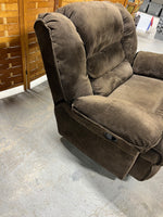 Oversized Rocking Recliner, brown