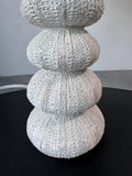 Nantucket Stacked Sea Urchin Table Lamp (WORKS)