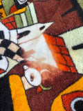 Pair of Vintage Hilasal Salvadoran Folk Art Beach Towels