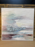 Textured Canvas Coastal Print