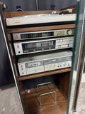 Technics Vintage Complete Stereo System with Audio Cart