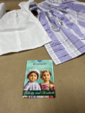 American Girl Felicity's Traveling Gown With Box (DD)