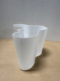 White Iittala Alvar Aalto Vase