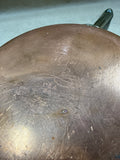 (G) Paul Revere Copper Skillet With Brass Handle