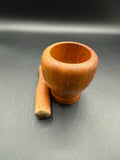 Wooden Mortar And Pestle