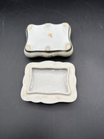 Asian Style Trinket Dish With Dragon On Lid