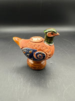 Terra Cotta Style Pheasant Candle Holder