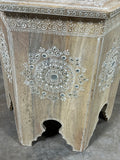 Bohemian Style Lightweight Hexagon Side Table