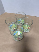 Set Of 4 19th Hole Golfing Acrylic Game Cups