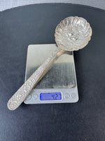 S. Kirk & Son Floral Embossed Sterling Silver Serving Spoon