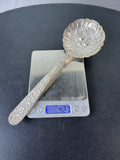 S. Kirk & Son Floral Embossed Sterling Silver Serving Spoon
