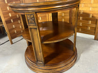 Ethan Allen Round Side Table