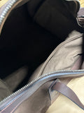 Filson Rugged Dark Tobacco Suede Duffle Bag — Missing Strap