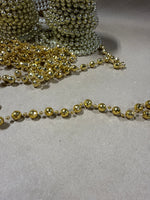 Lot Of Christmas Bead And Pearl Garland