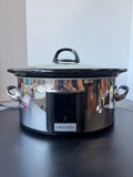Crock-Pot SCVT650 Premier Edition Stainless Steel 6.5QT Programmable Slow Cooker with Touch Screen