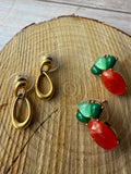 Pair of Gold Tone Earrings