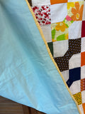 Colorful Patchwork Quilt Wall Hanging