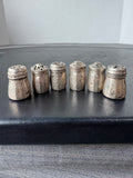 6-Piece Sterling Silver Miniature Salt & Pepper Shakers