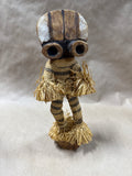 (A) Pair Of African Pende Mingangi Congo Raffi Wooden Figurines