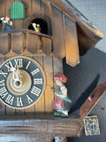 German Vintage Wooden Cuckoo Clock AS IS (READ DESCRIPTION CAREFULLY)
