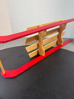 Lightweight Decorative Wooden Sled