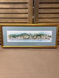 Watercolor Print of Caribbean by Dana  Wylder; Signed
