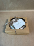 Mudpie Antique Silver Coasters - Set Of 4 - Appears Unused - 2 Available - PRICED INDIVIDUALLY
