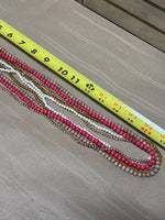 (B) Lot of Beaded Necklaces