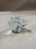 Glass Bunny Paperweight