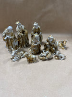 Midwest Of Cannon Falls Ceramic Nativity Scene Set — 10 Pieces