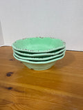 Seafoam Green Tommy Bahama Melamine Bowls - Set Of 4
