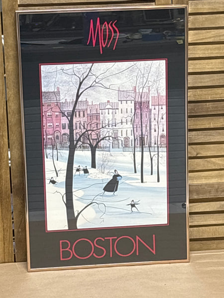 P. Buckley Moss Boston Poster