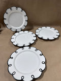 Make A Splash Ceramic Salad Plates - Set Of 4