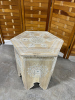 Bohemian Style Lightweight Hexagon Side Table