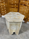 Bohemian Style Lightweight Hexagon Side Table