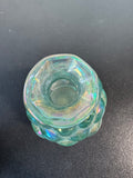 Light Blue Fenton Carnival Glass Jacqueline Bud Vase