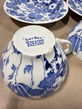 7 Piece Wood & Sons Gay Day Tea Cups And Saucers