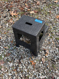Black Plastic Step Stool