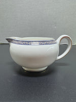 (H) Wedgwood England Palatia R4700 Greek Key Bone China 146 Shape Creamer